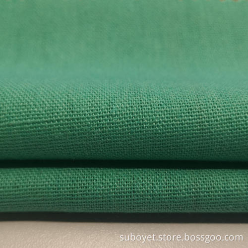 Polyester Linen Rayon Fabric